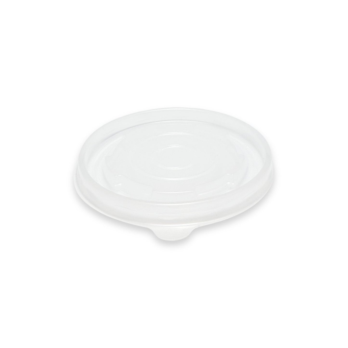 8oz - 96mm Plastic Lid for Paper Soup Containers - Carton of 1000