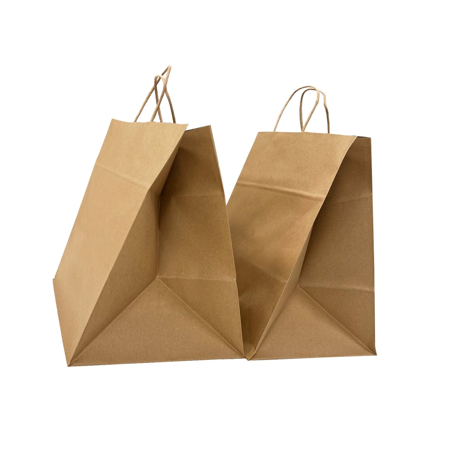 Cake 13x10x13 inches Kraft Paper Bags Twisted Handles - Carton of 250