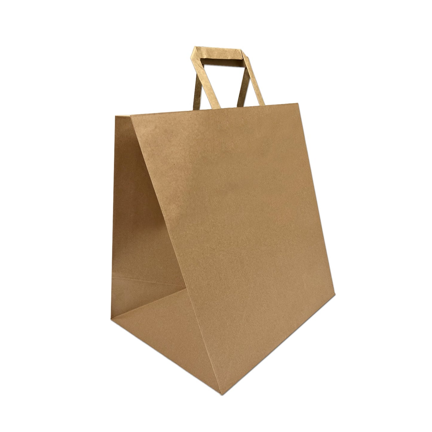 250 Pcs, Super Royal, 14x10x15.75 inches, Kraft Paper Bags, with Flat Handle