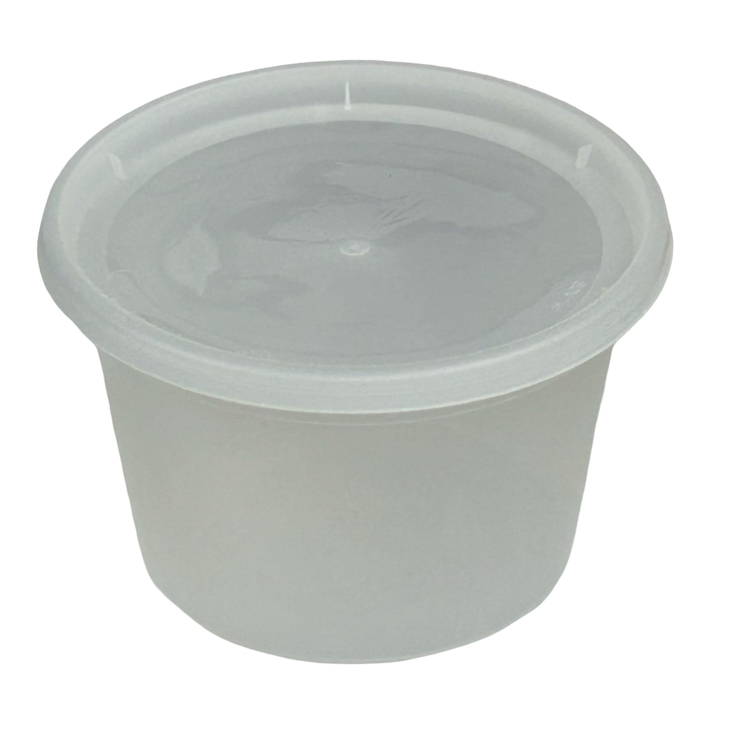 16oz - Plastic Deli Soup Containers Sets Clear - Carton of 240