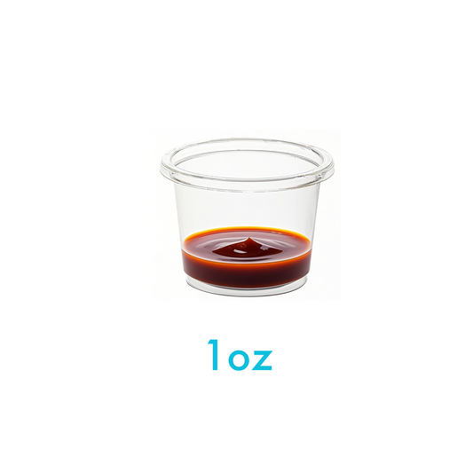 1oz - Plastic Portion Cups - Carton of 2500