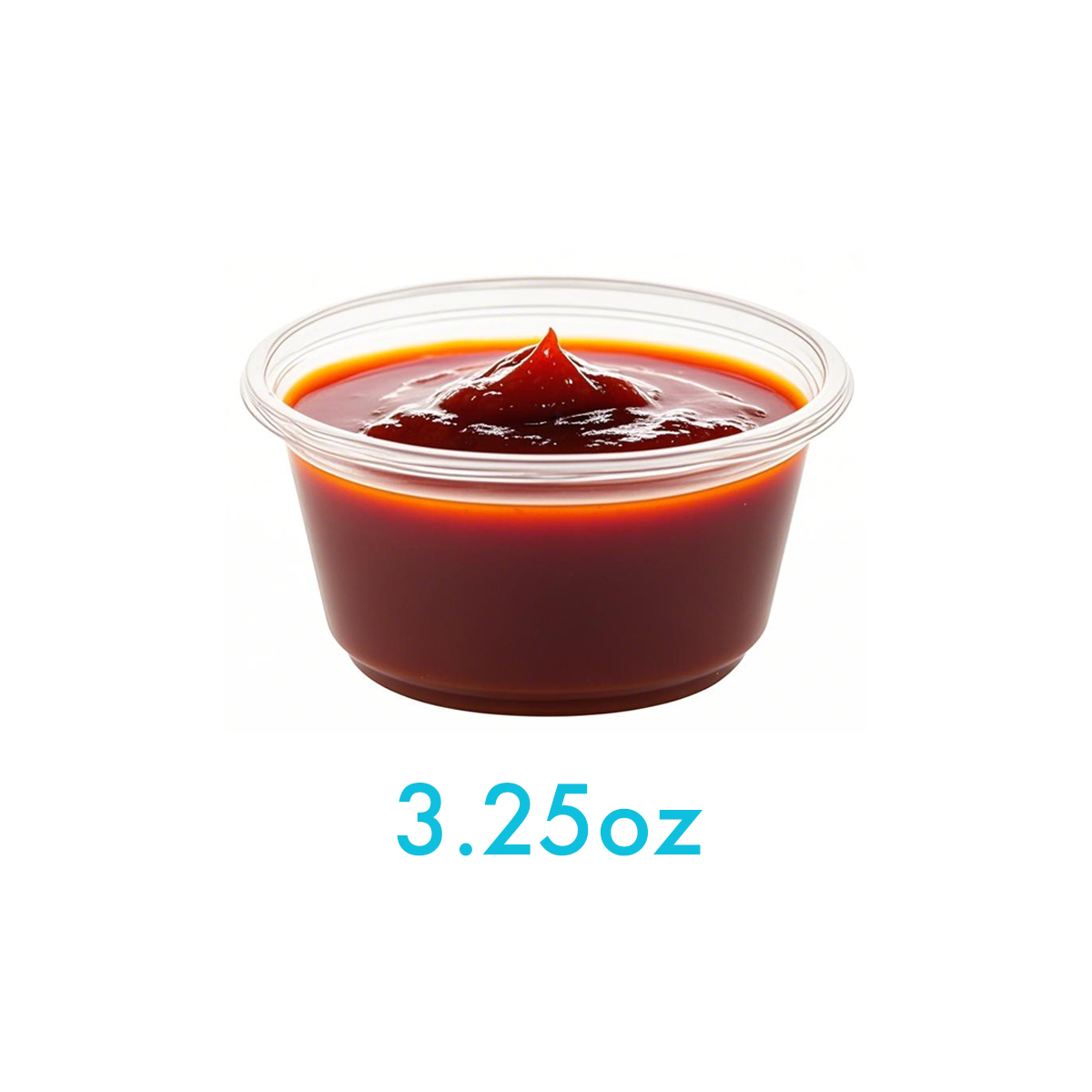 3.25oz - Plastic Portion Cups - Carton of 2500