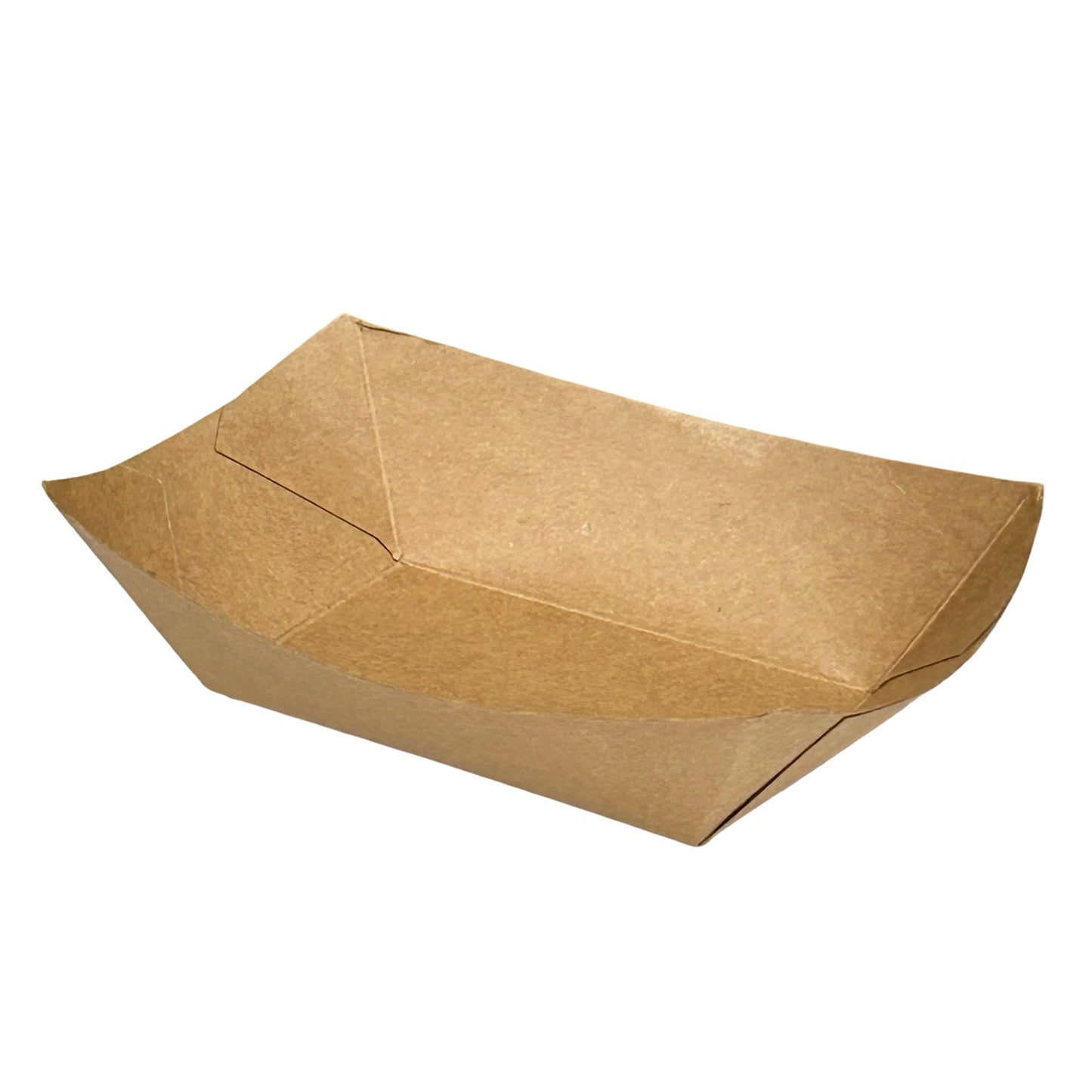 #5 - 3lbs Kraft Paper Boat Trays - Carton of 500