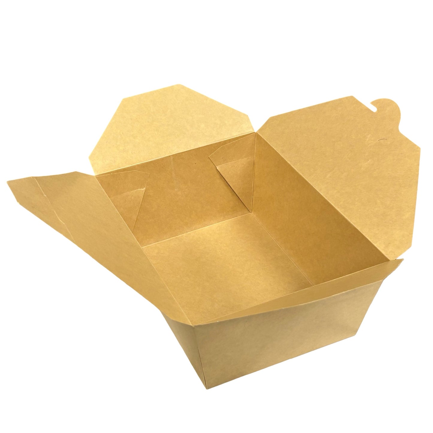 #2 - 49oz Paper Take Out Box Kraft - Carton of 200