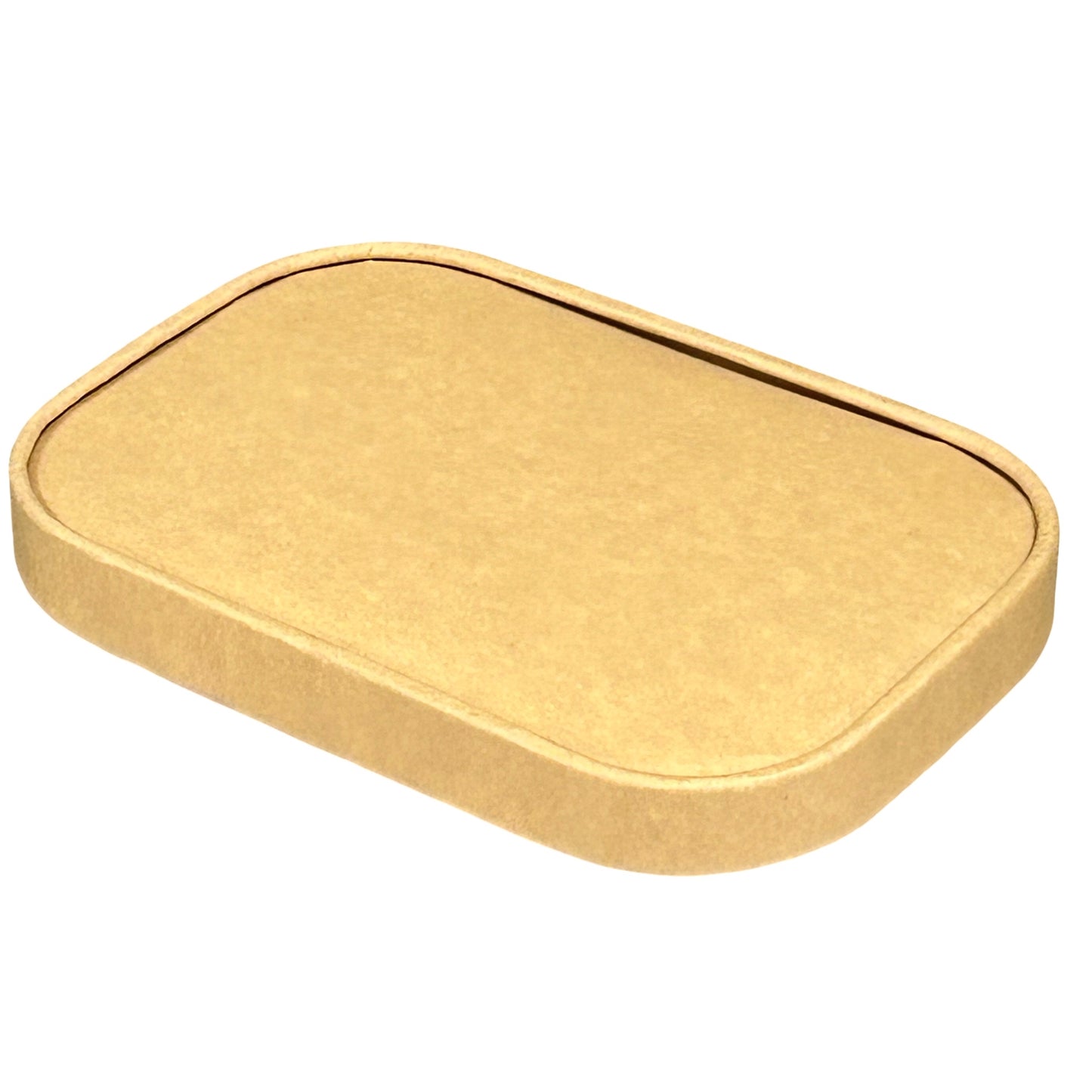 500ml/650ml/750ml/1000ml Kraft Paper Lid for Food Container Rectangle - Carton of 300