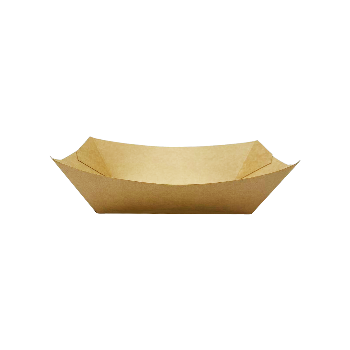 #5 - 3lbs Kraft Paper Boat Trays - Carton of 500
