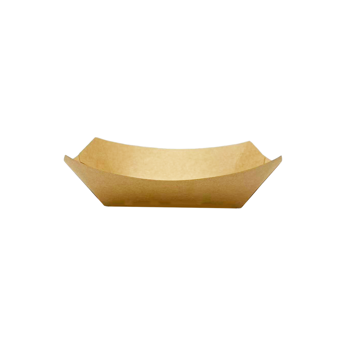 #4- 2lbs Kraft Paper Boat Trays - Carton of 1000