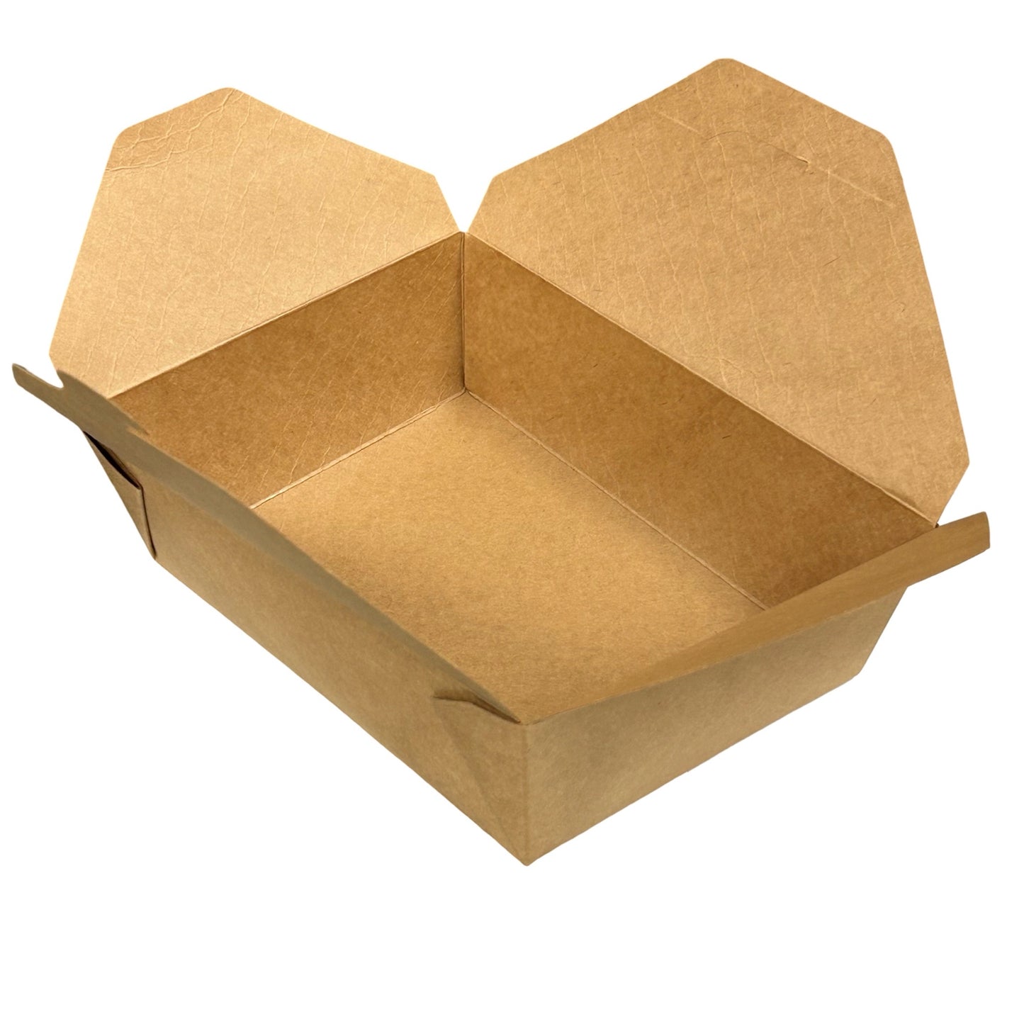 #4 - 96oz Paper Take Out Box Kraft - Carton of 200