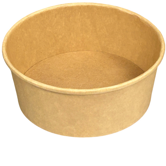 1000ml - Paper Salad Bowl Kraft - Carton of 300