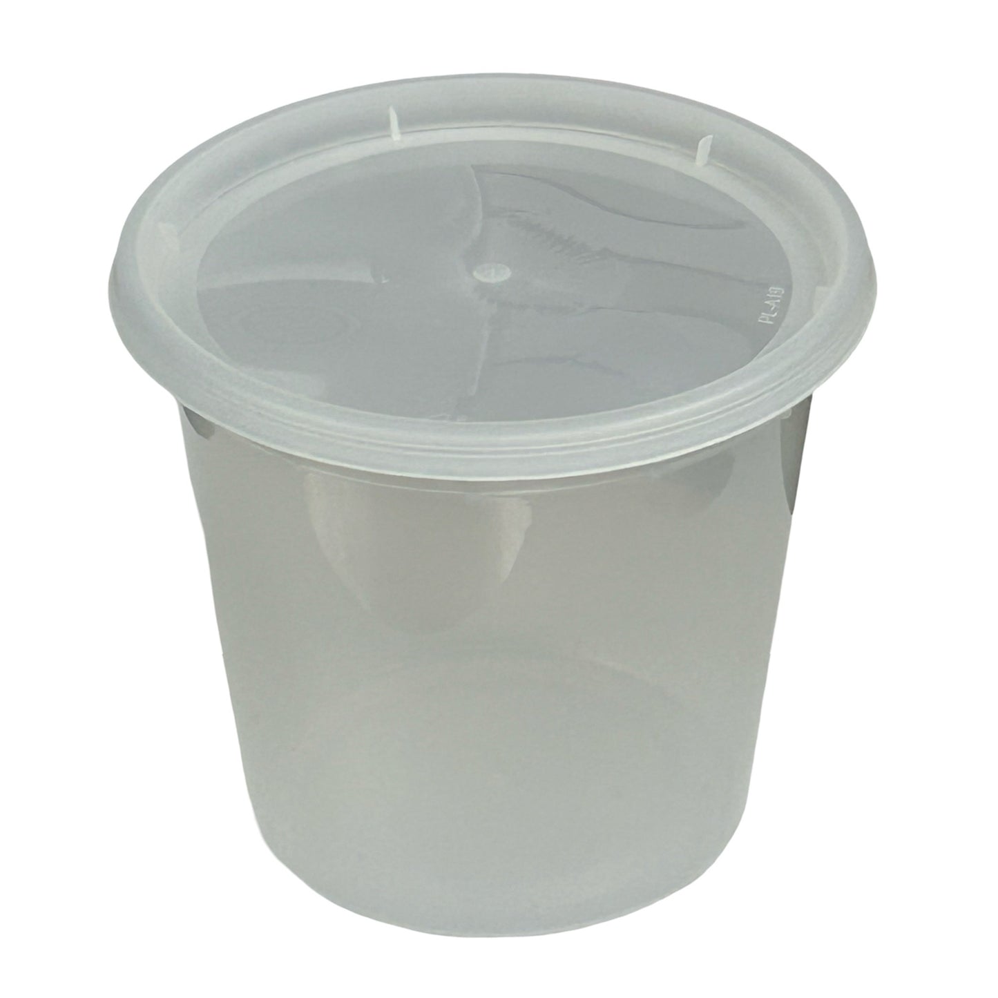 24oz - Plastic Deli Soup Containers Sets Clear - Carton of 240