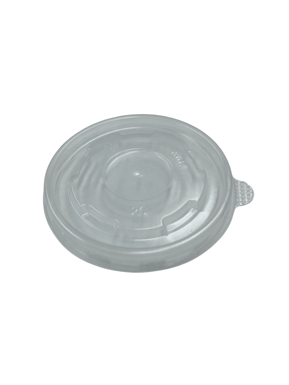 4oz - Plastic Lid for Paper Soup Containers - Carton of 1000