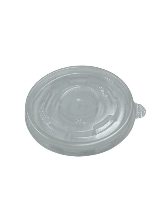4oz - Plastic Lid for Paper Soup Containers - Carton of 1000