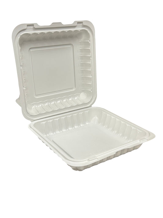 9" x 9" x 3" - Pebble Clamshell Hamburger Box - Carton of 150