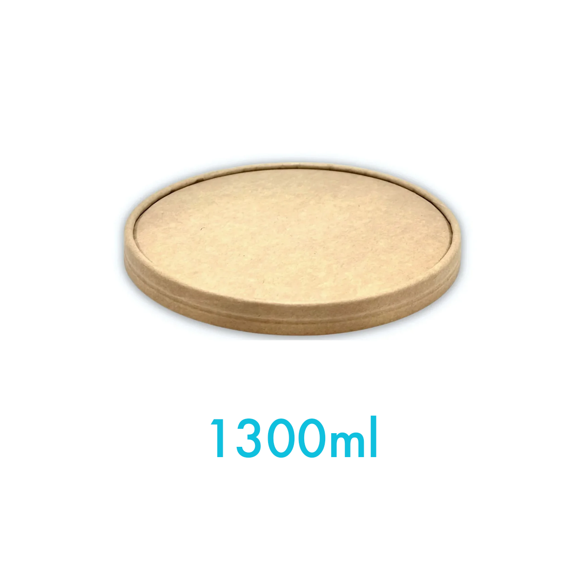 1300ml - Paper Lid for Salad Bowl - Carton of 300