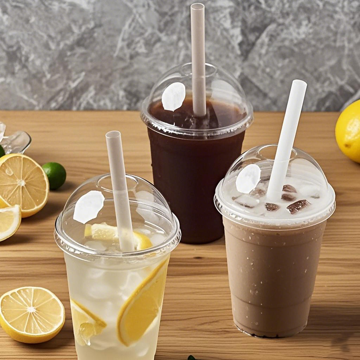 12oz - 98mm Opening PET Cold Drink Cups - Carton of 1000