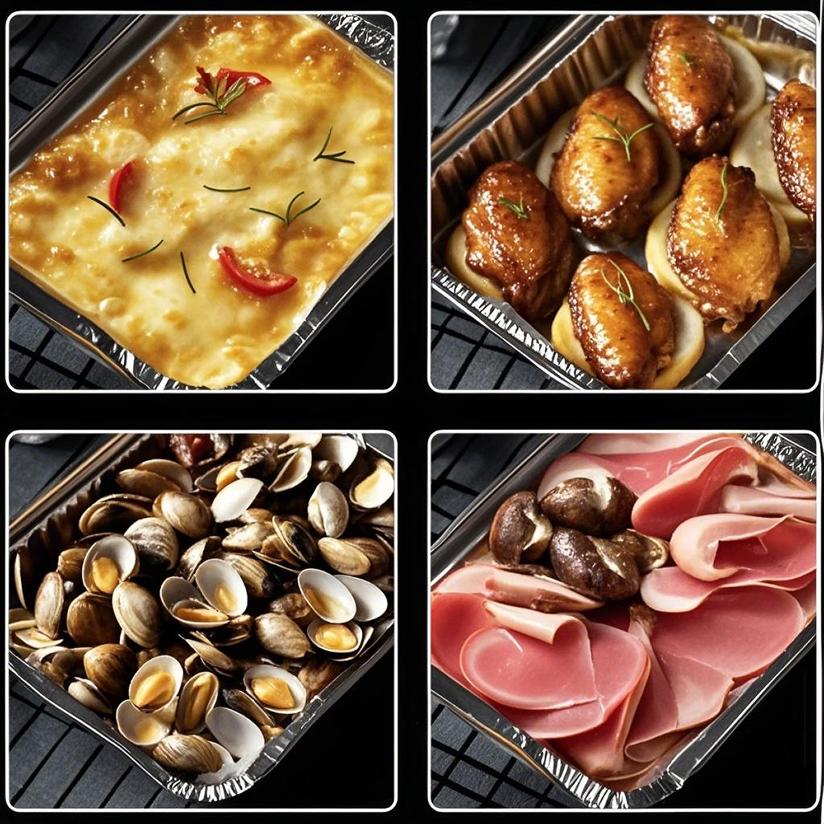 Medium - Aluminum Full Size Heavy-Duty Steam Table Pan - Carton of 50